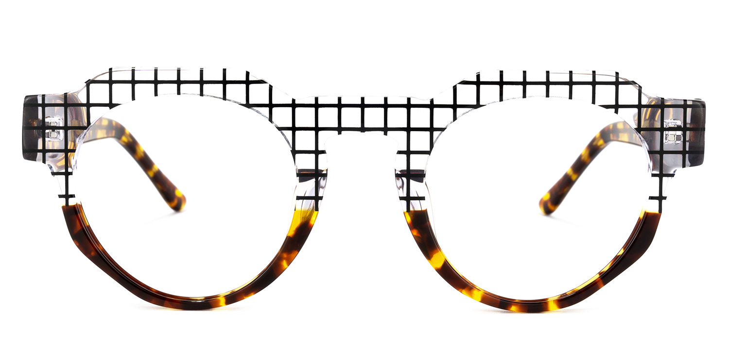 Karla Geometric Tortoise Glasses