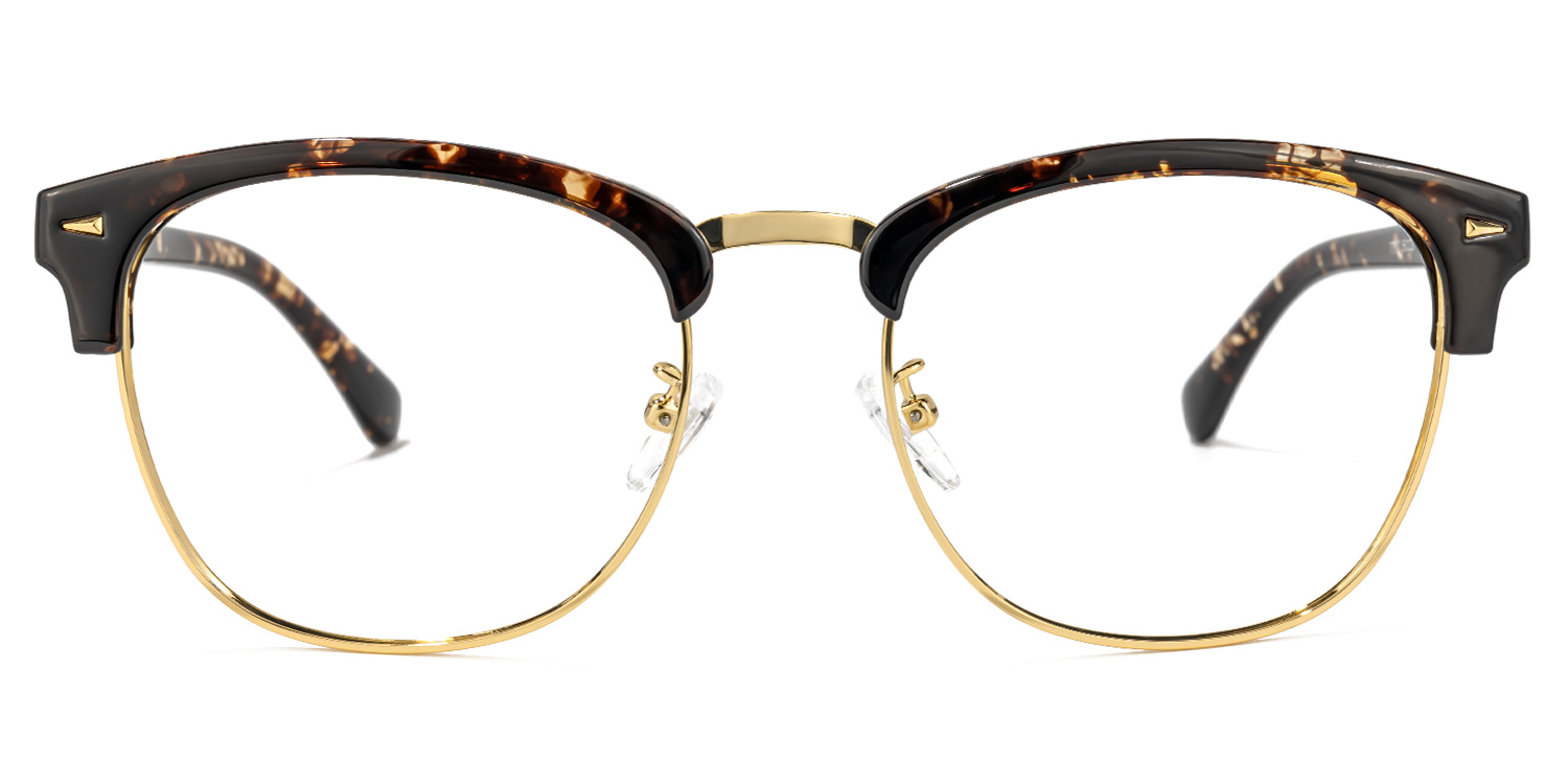 Lasha Browline Gold Glasses0