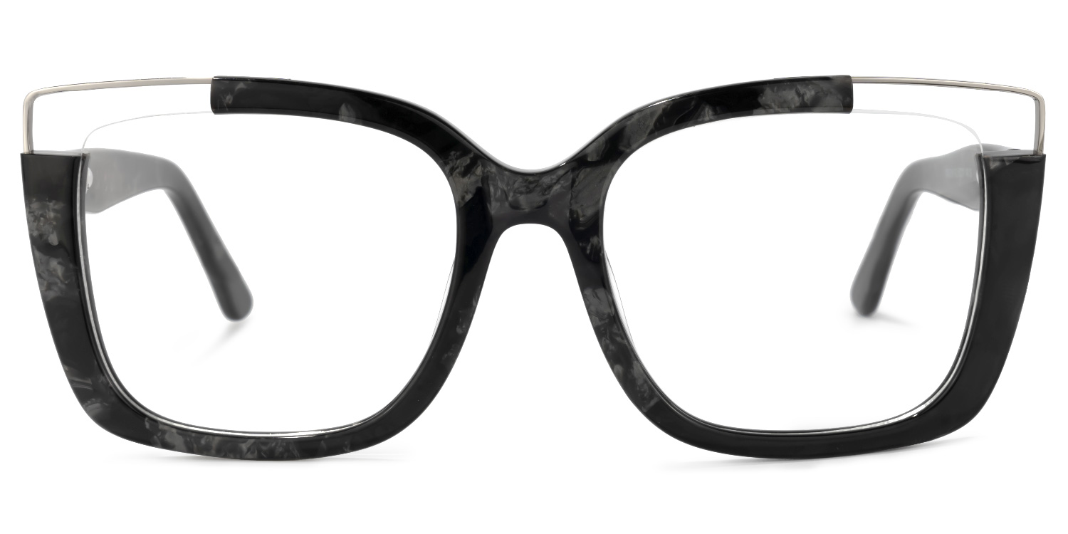 Dortch Square Black-Marble Glasses0