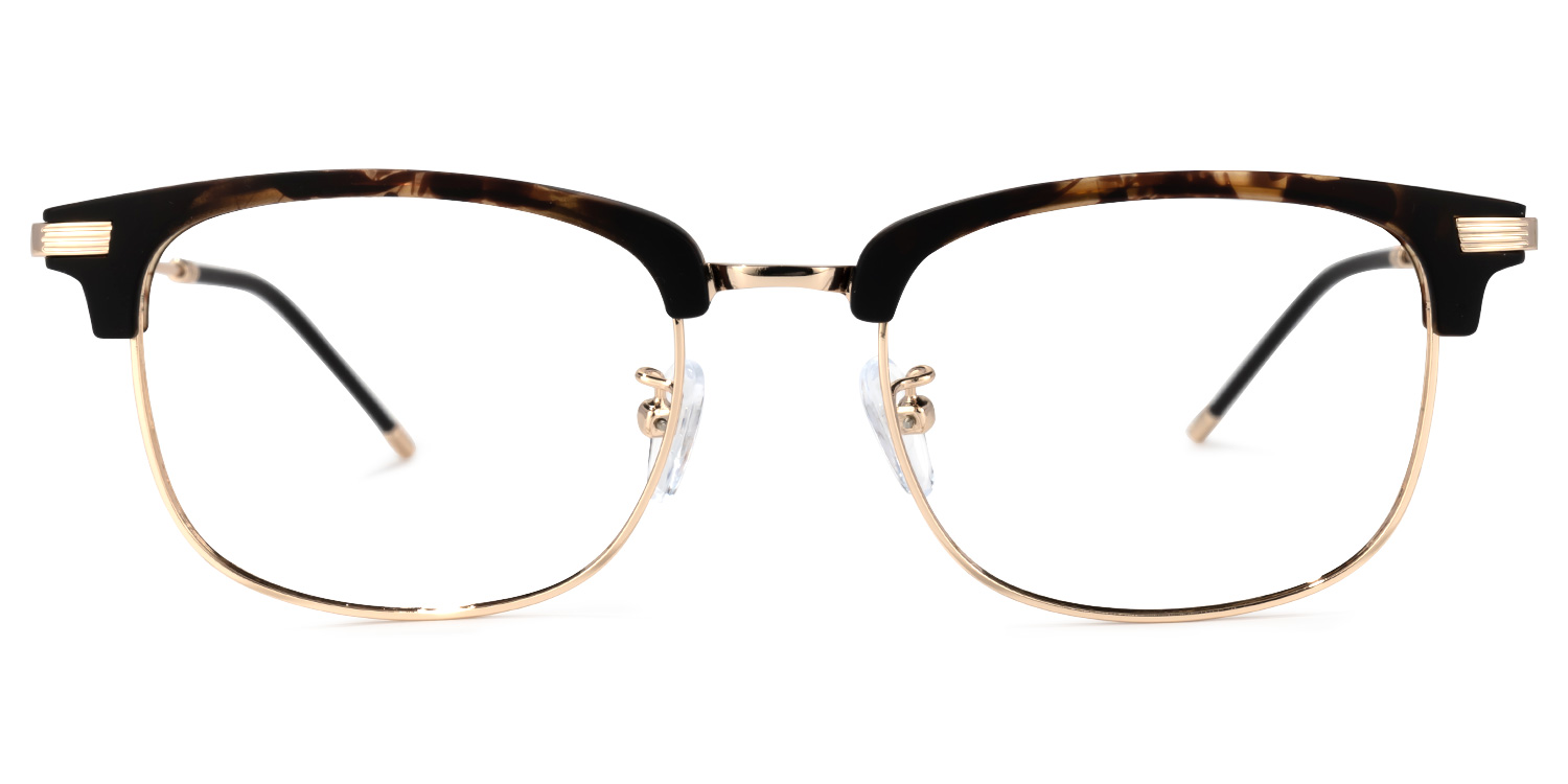 Mannella Browline Floral Glasses0