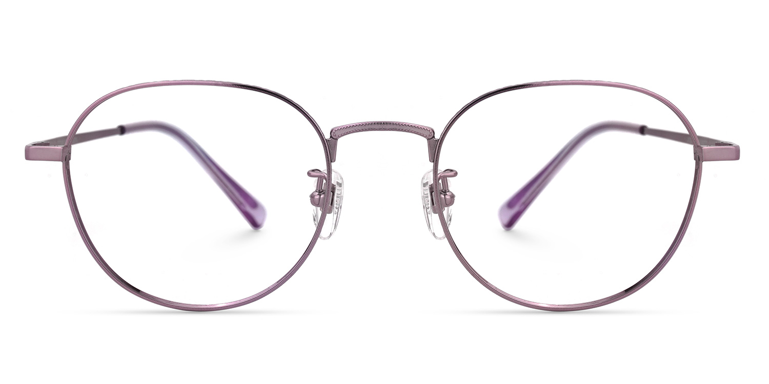 Vasquez Geometric Purple Glasses0