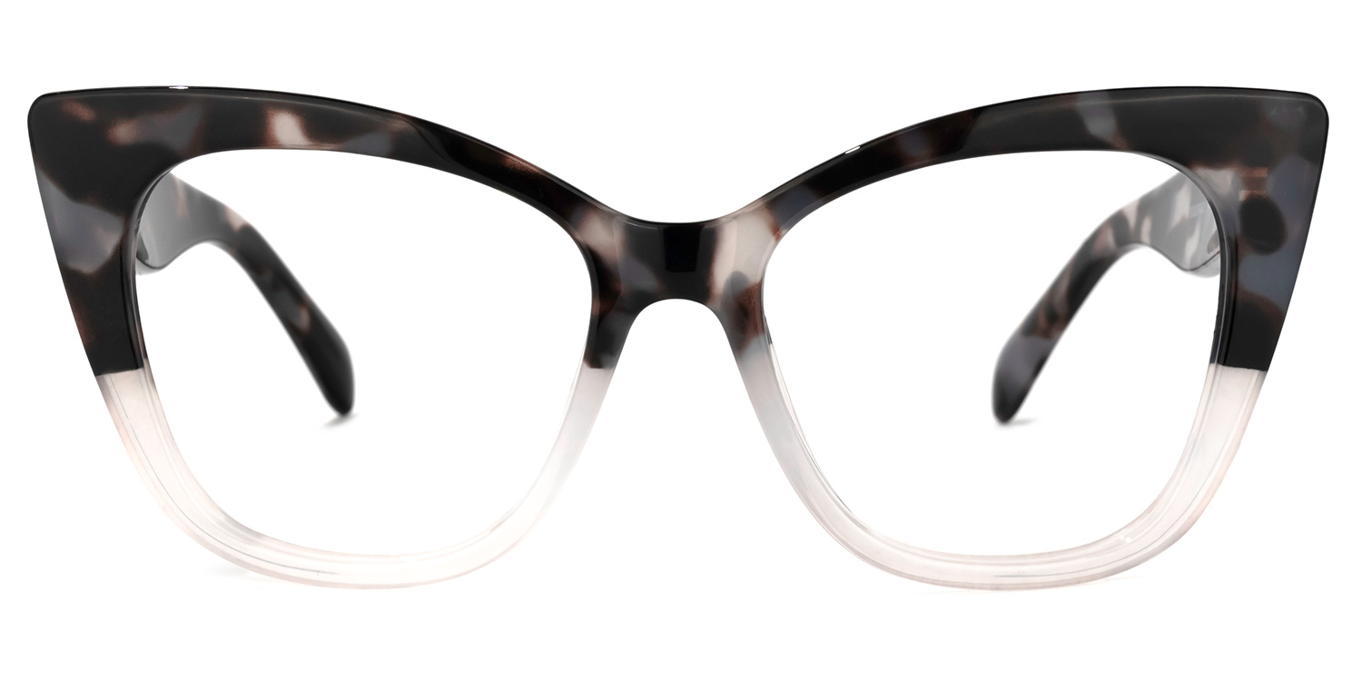Royster Cateye White Glasses0