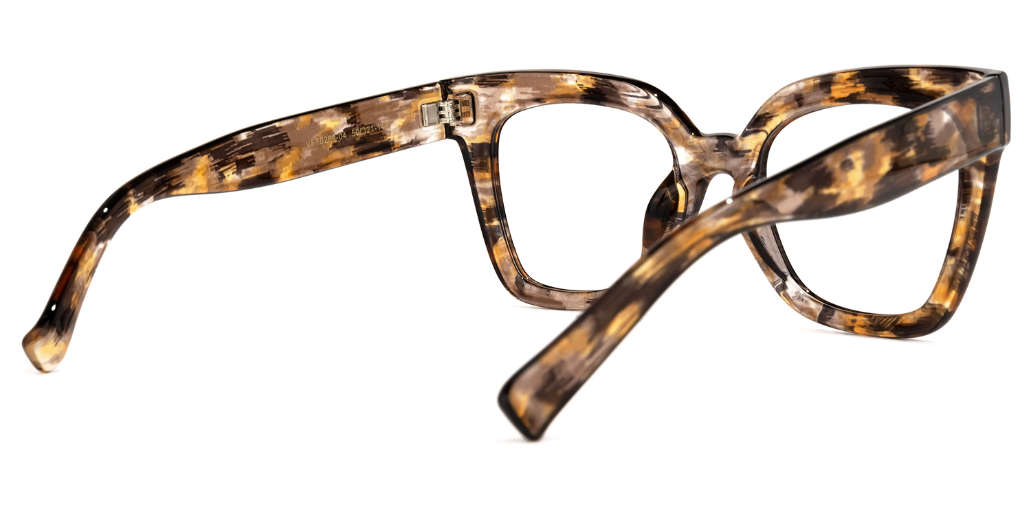Malcolm Square Brown Glasses3