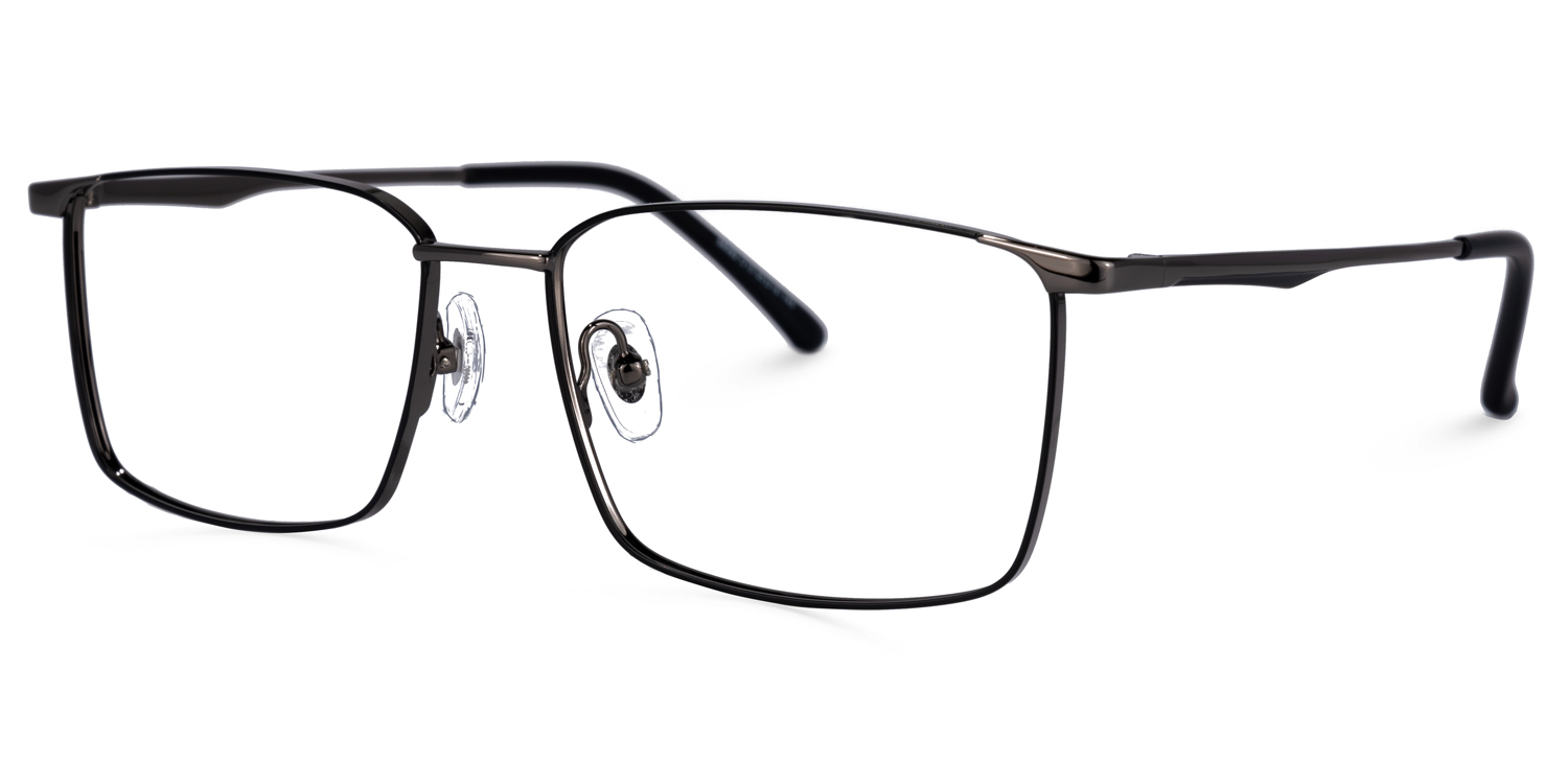 ZEELOOL Tyrone Rectangle Tarnish Glasses