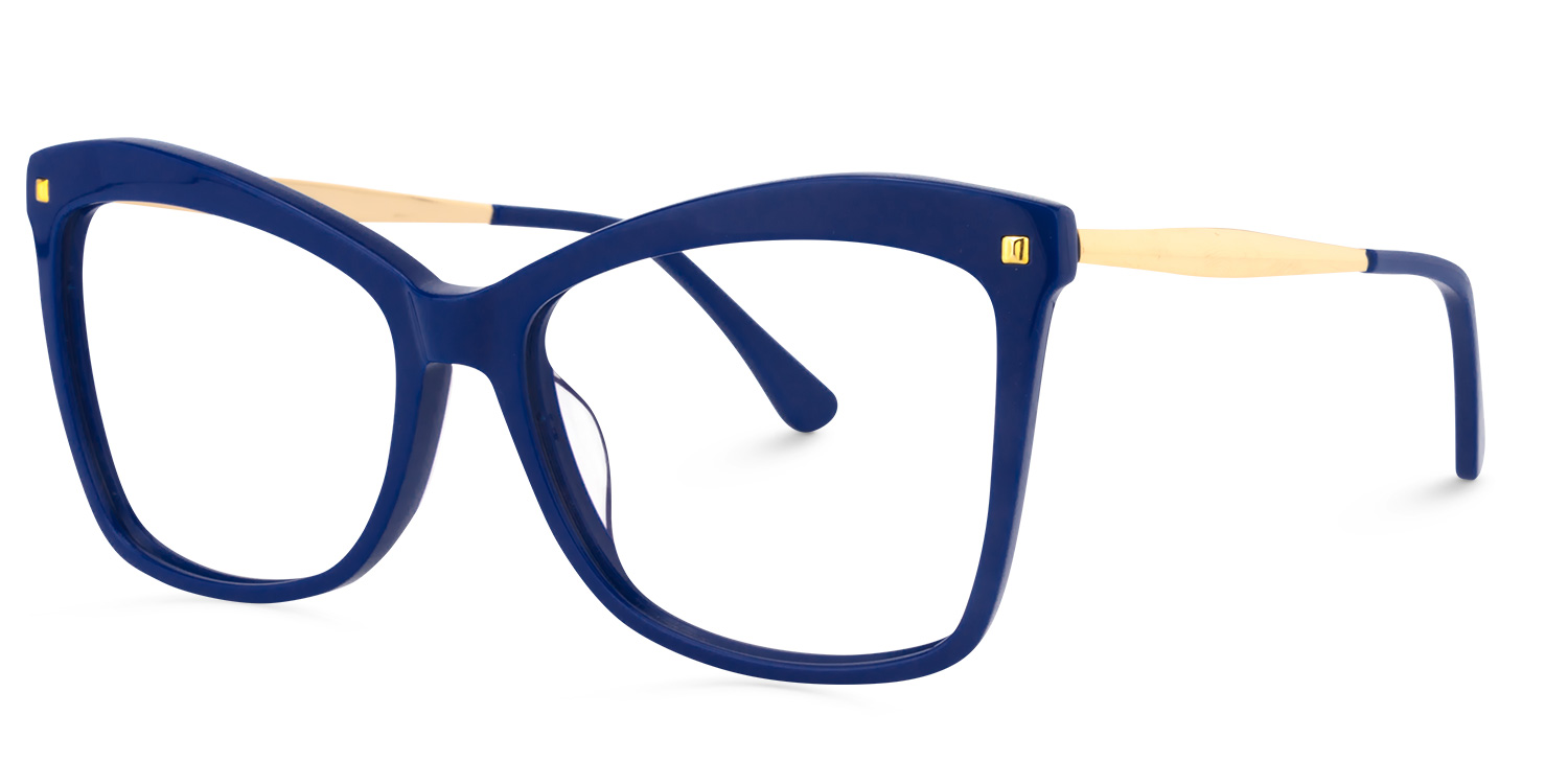 Isaebella Butterfly Blue Glasses13