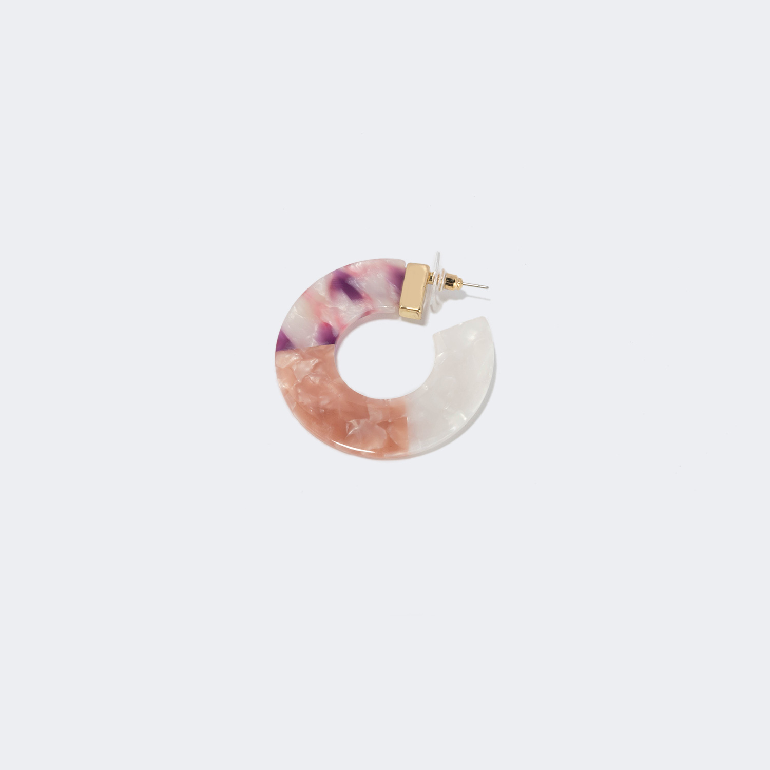 Stylish Multicolor Acetate Earrings2