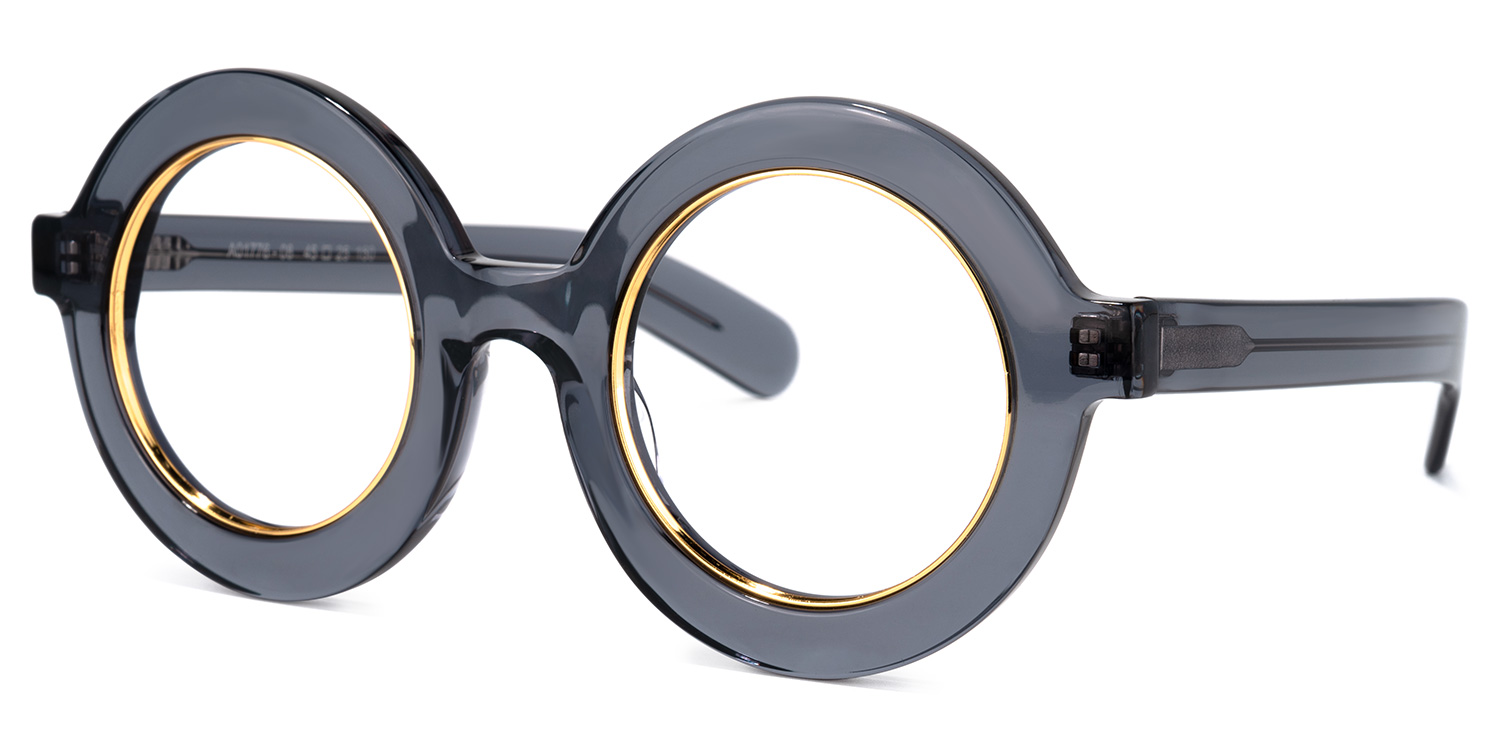 Calhoun Round Gray Glasses1