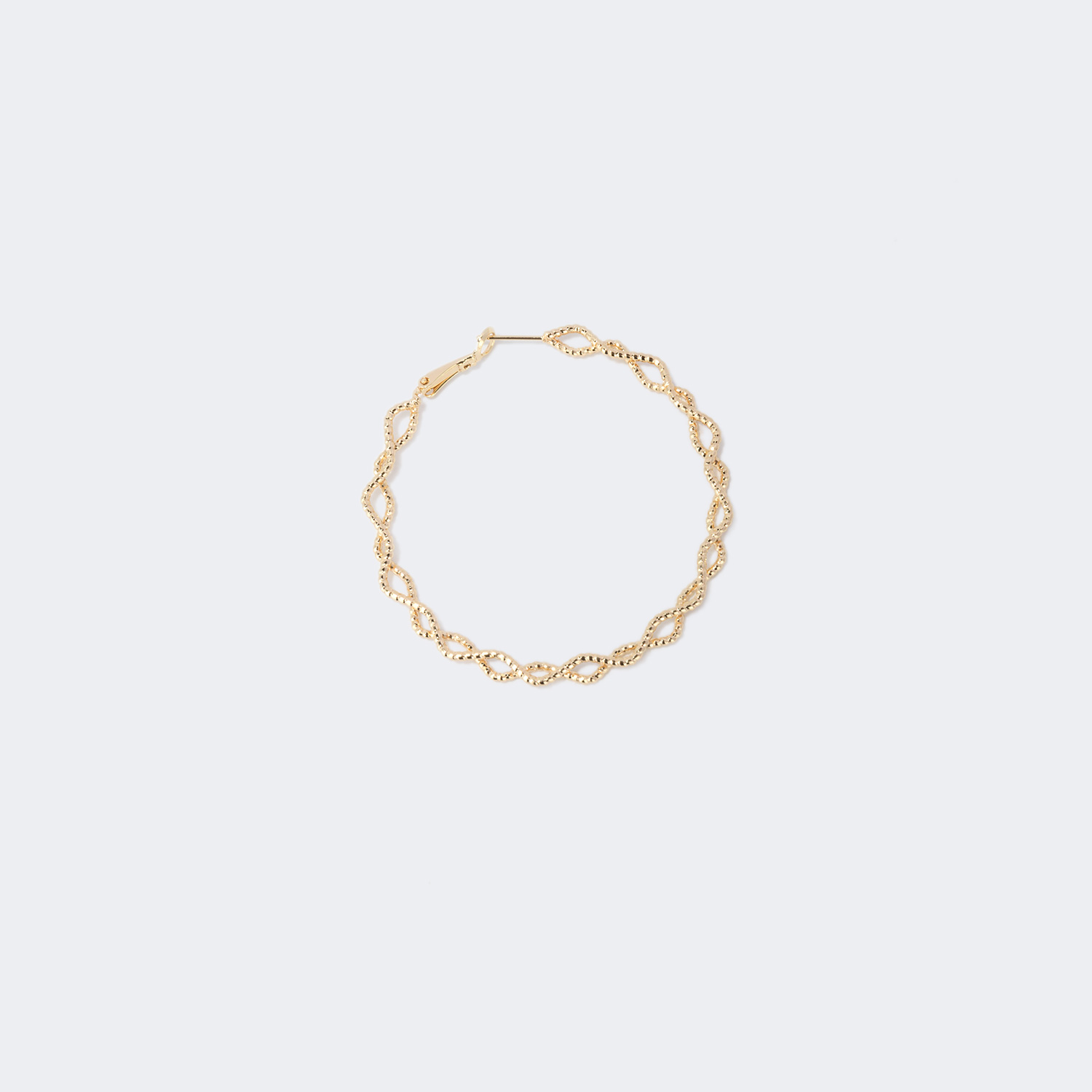 Stylish Round Gold Earrings2