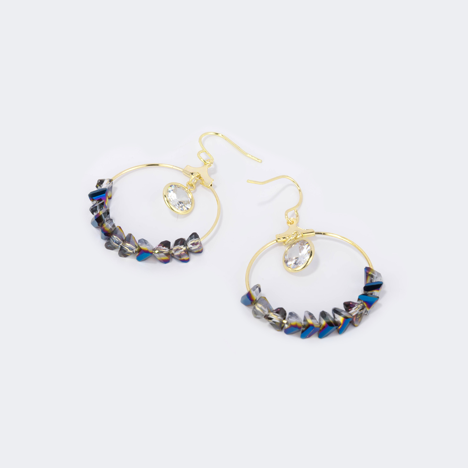 Stylish Sparkling Beaded Earrings good-img