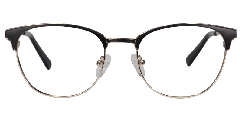 Laurinda Browline Black Glasses0