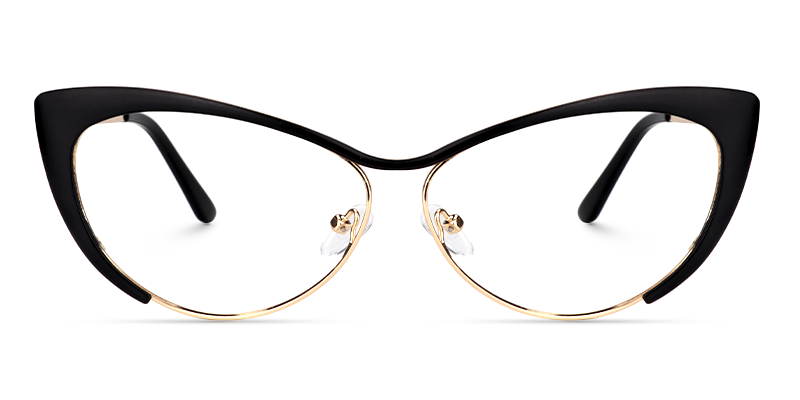 Cateye Black Glasses | Zeelool Eyeglasses1