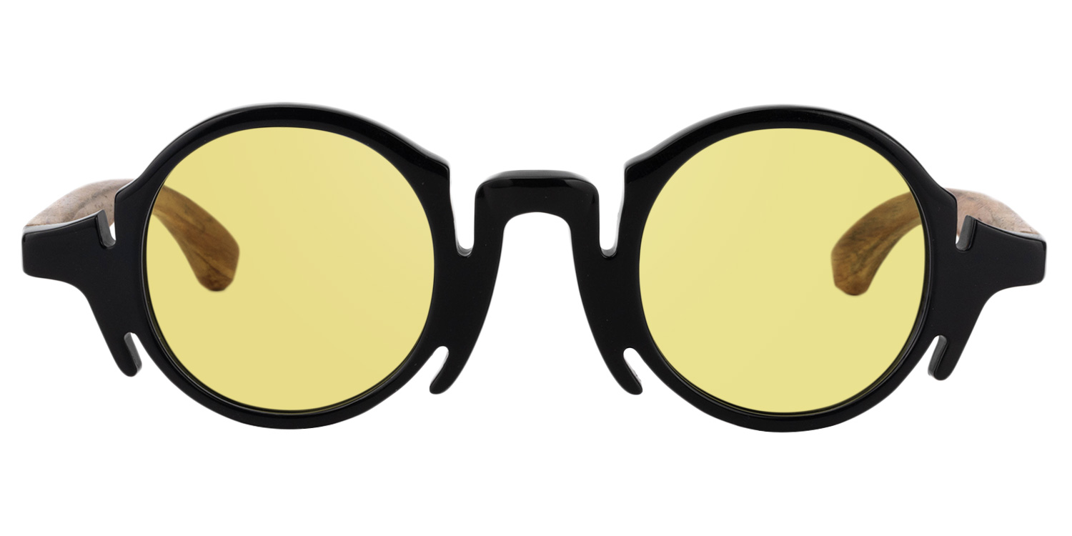 Round Black Glasses | Zeelool Glasses7