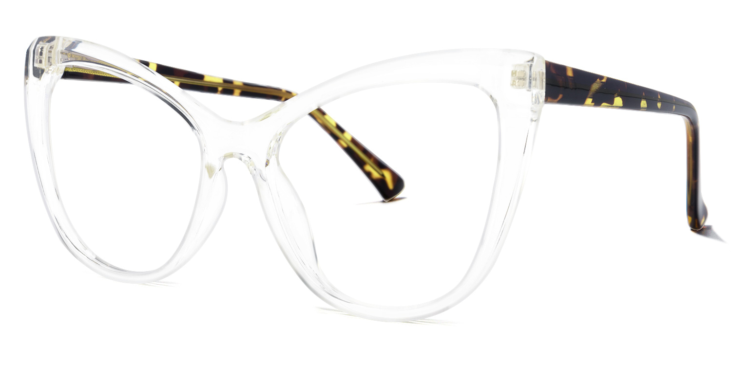 ZEELOOL Shelby Cateye Crystal Glasses