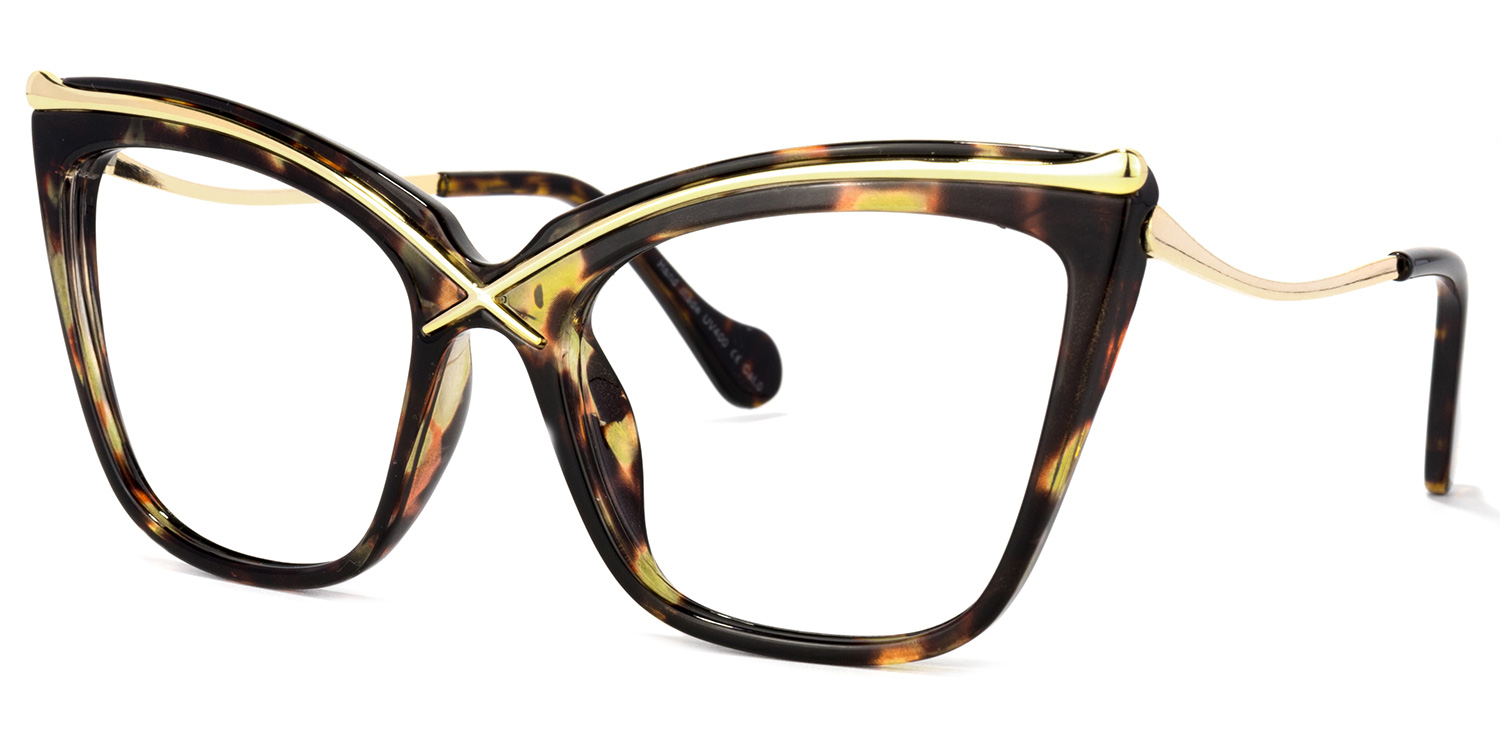ZEELOOL Winston Butterfly Tortoise Glasses