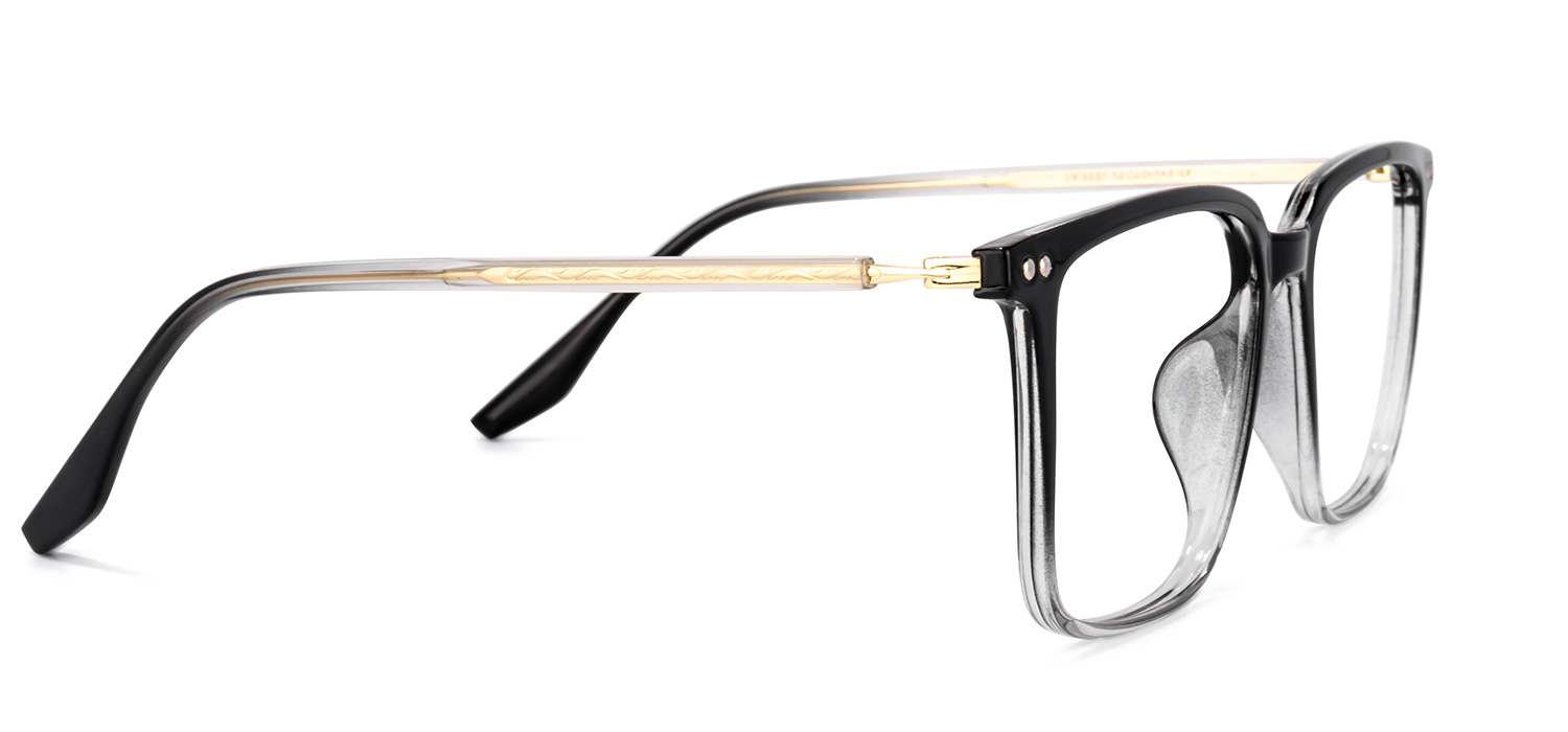 Tobias Square Black Glasses3