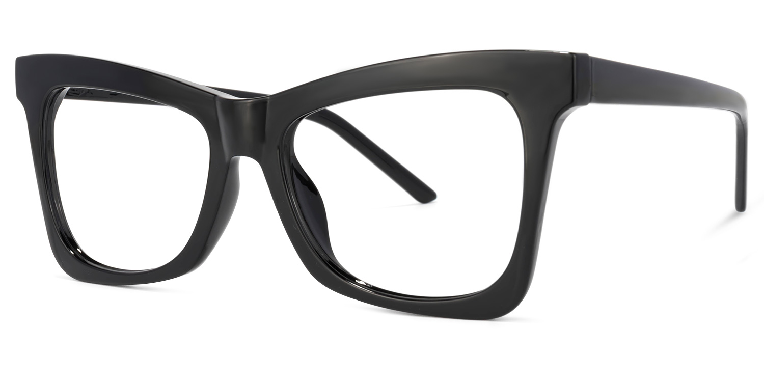 ZEELOOL Yaritza Butterfly Black Glasses