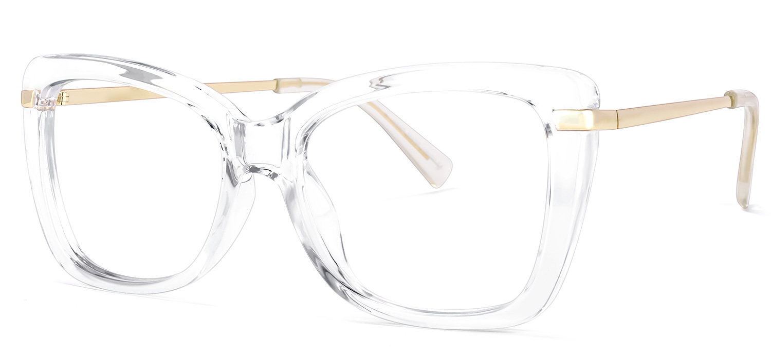 ZEELOOL Yulia Cateye Crystal Glasses