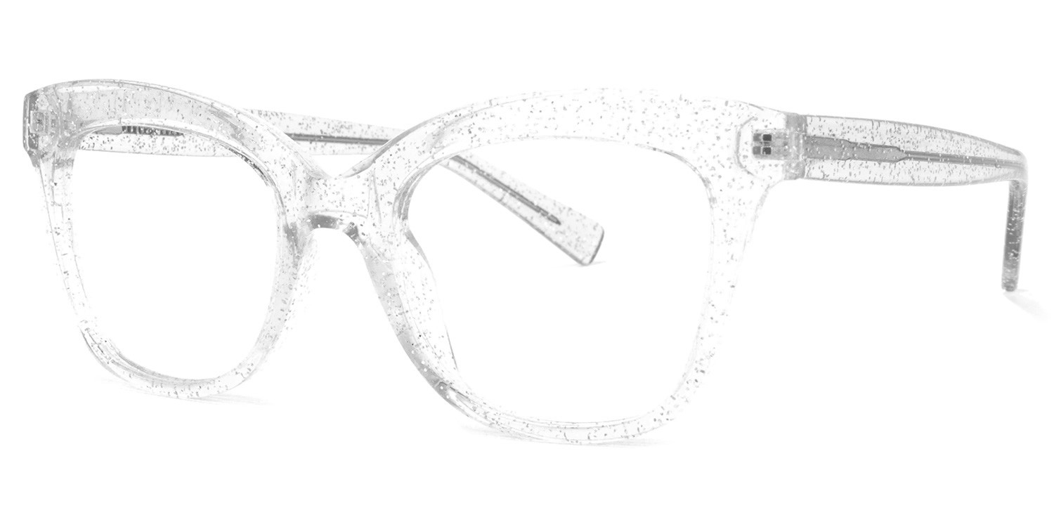 ZEELOOL Santiago Cateye Crystal Glasses