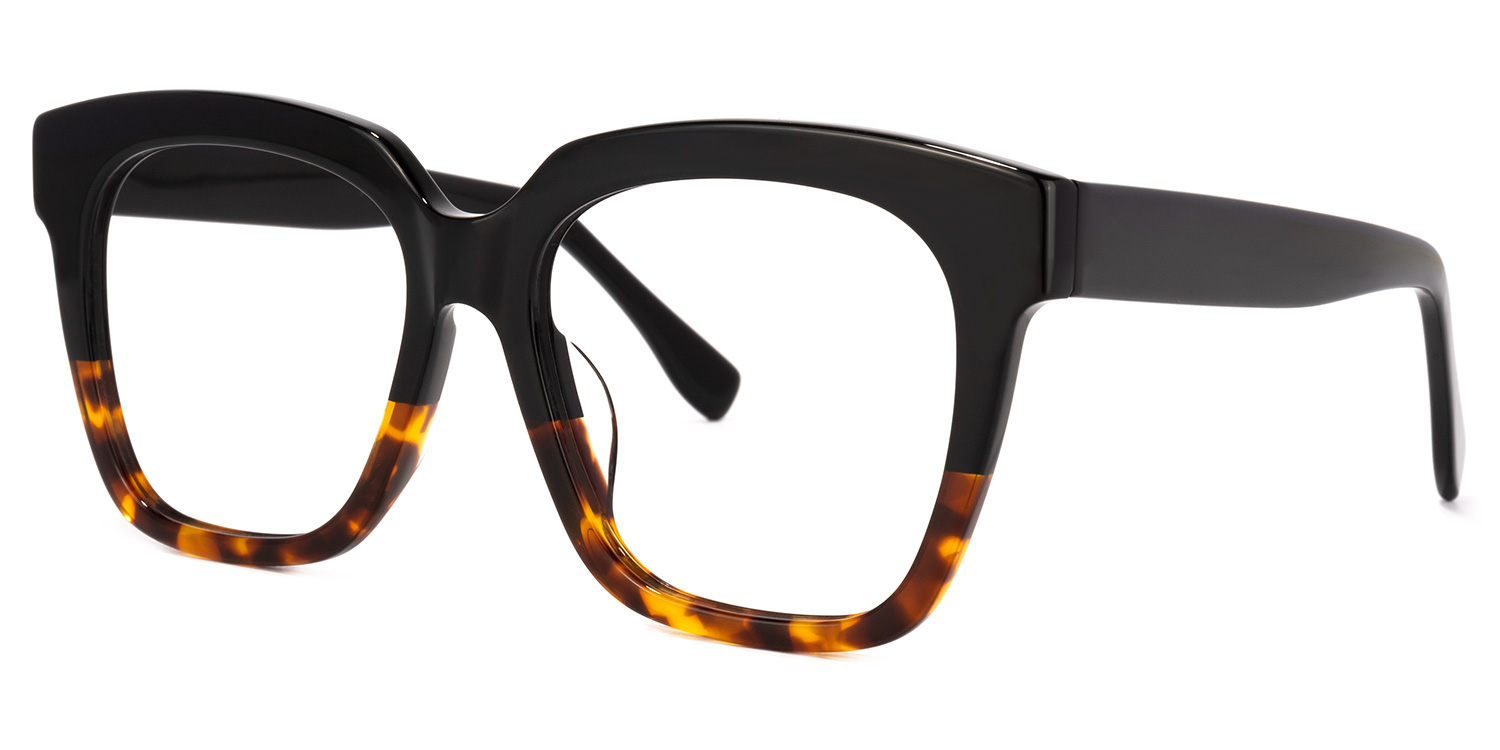 ZEELOOL Xion Square Tortoise Glasses