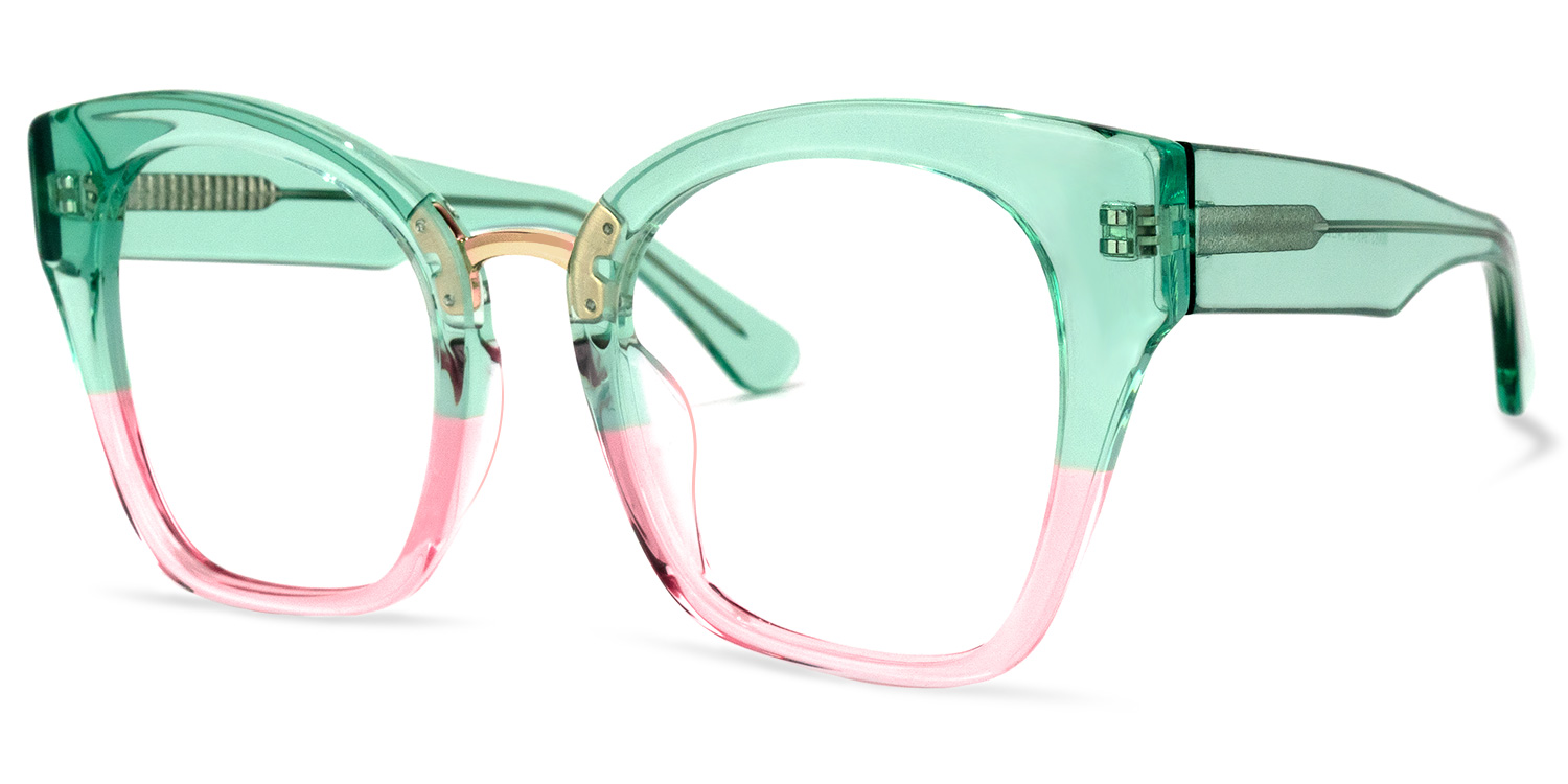 Denis Cat Eye Pink Glasses1