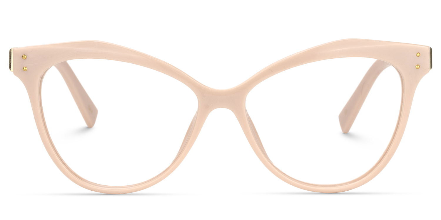 Cateye Pink Glasses | Zeelool Glasses1