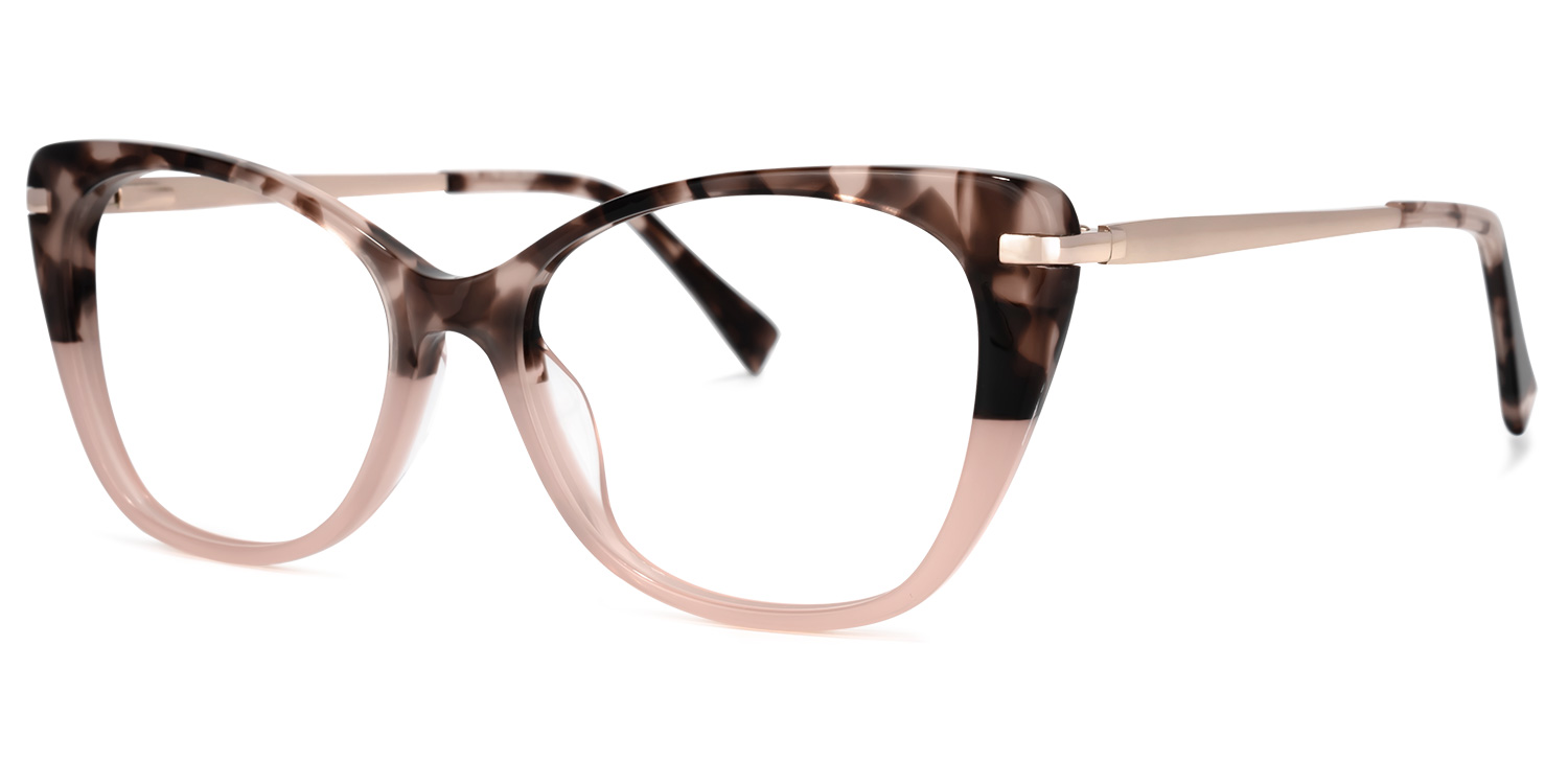 ZEELOOL Posey Cateye Two-Tone Glasses