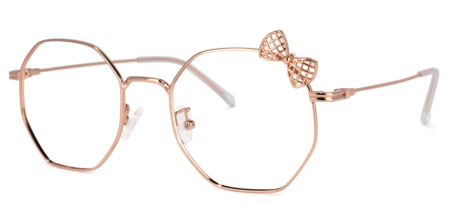 Kaitlyn Geometric Bow Glasses