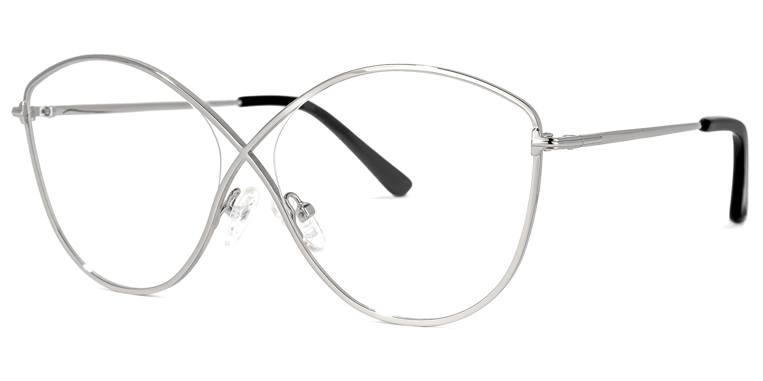Garcia Geometric Silver Glasses1