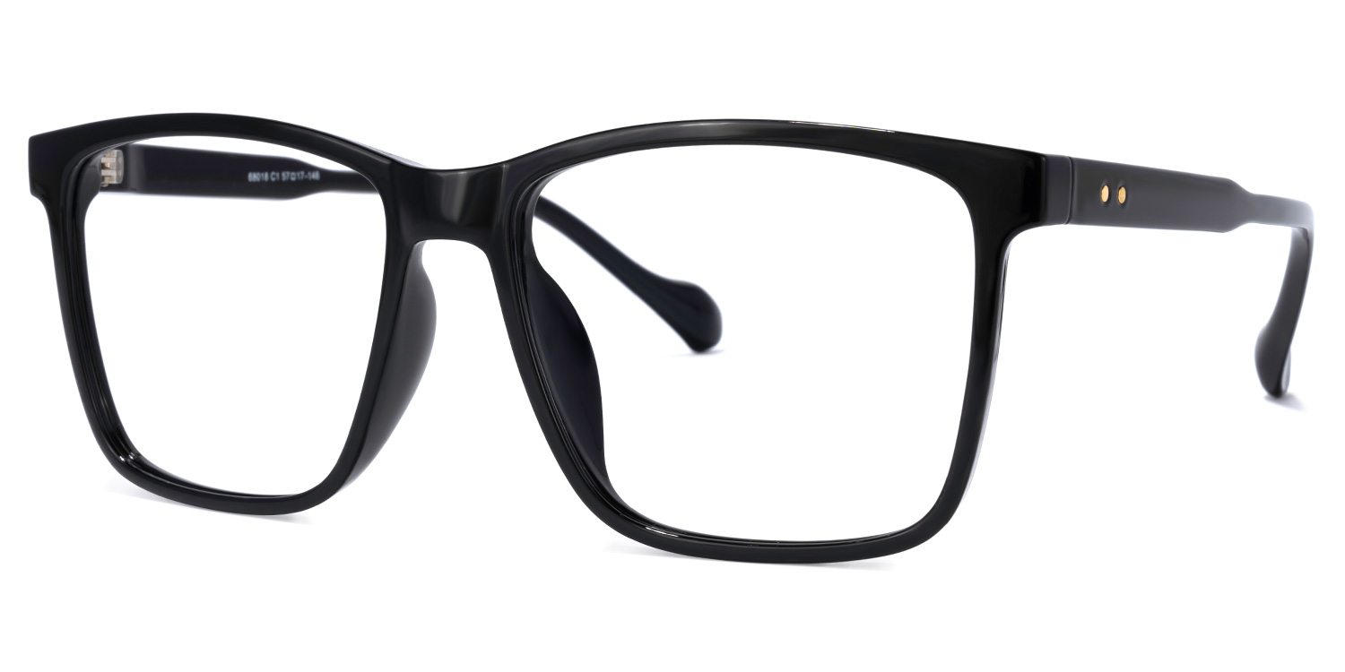 Burgos Square Black Glasses1