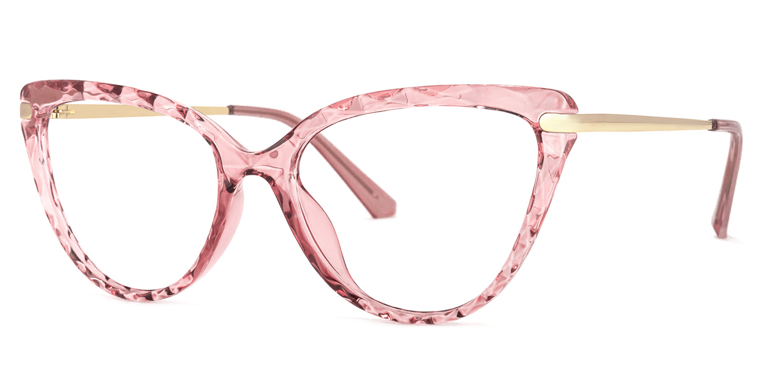 Lucas Cateye Pink Glasses3