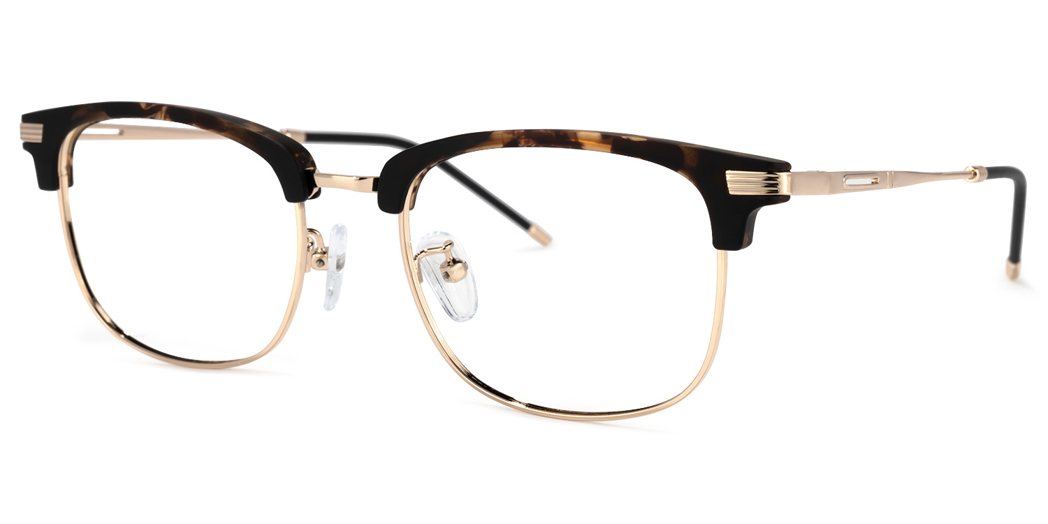 Mannella Browline Floral Glasses1