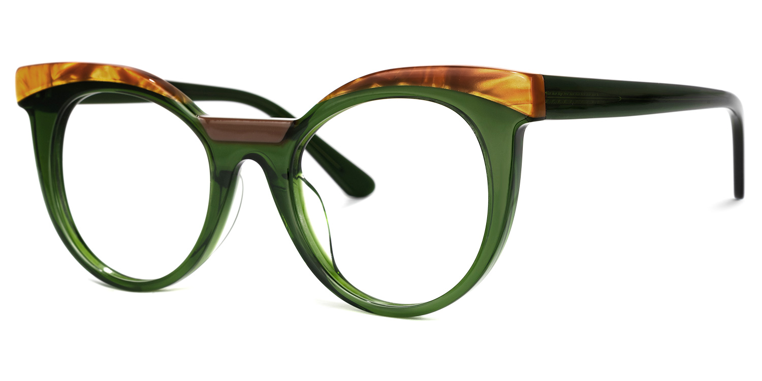Lismary Cateye Green Glasses good-img