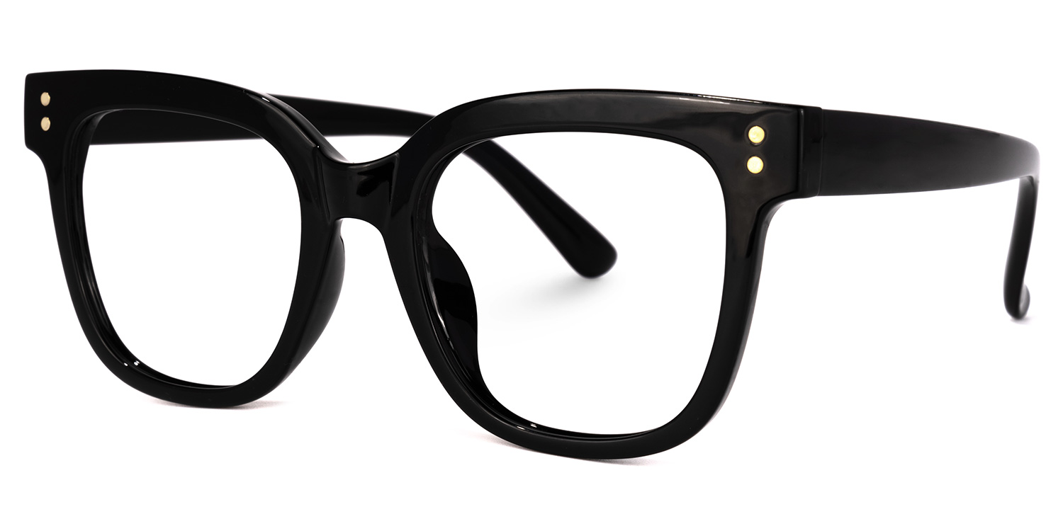 ZEELOOL Oquendo Square Black Glasses