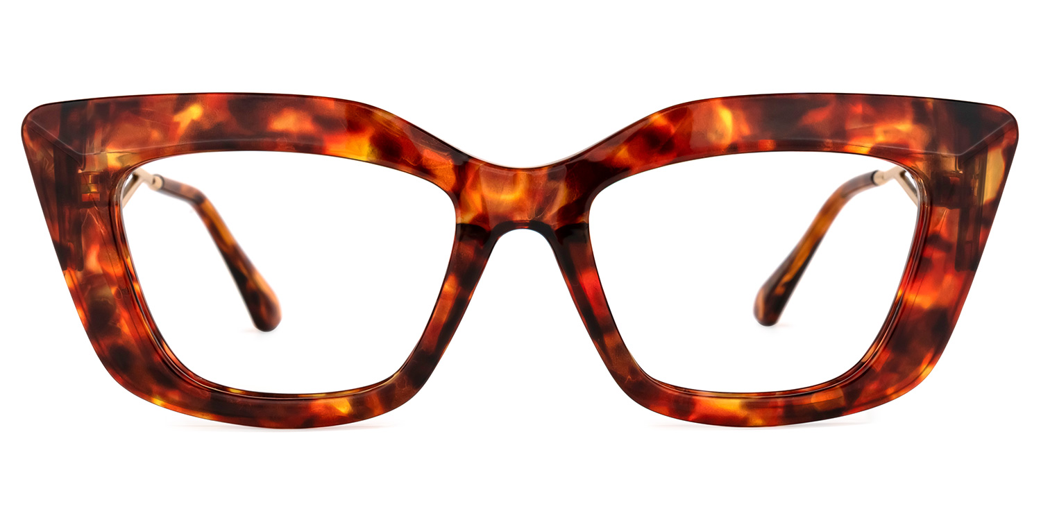 Ferrer Cateye Red-Tortoise Glasses good-img