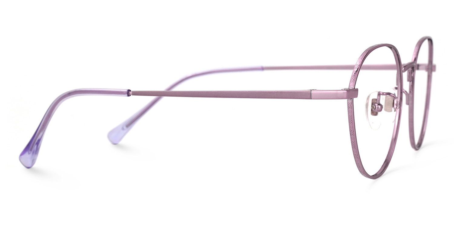 Vasquez Geometric Purple Glasses2