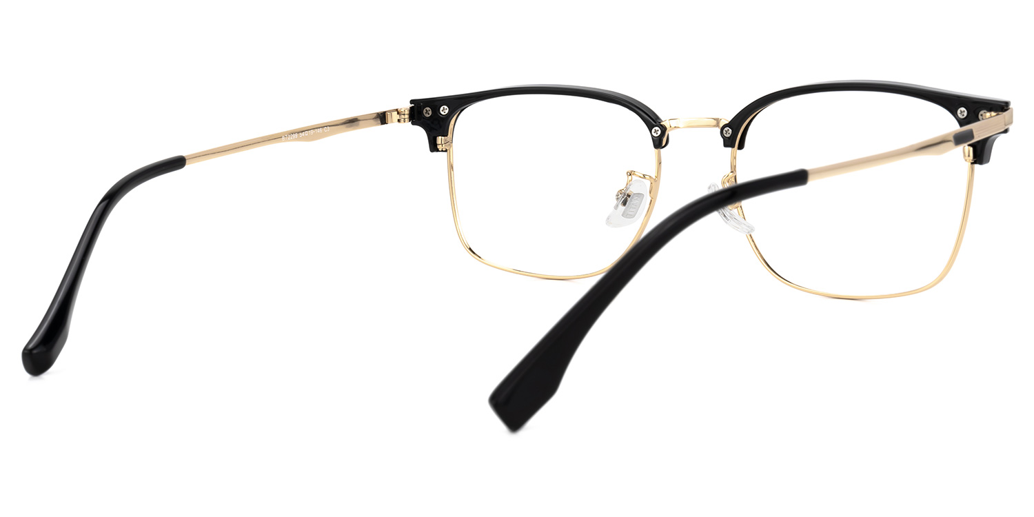 Turkessa Browline Gold Glasses2