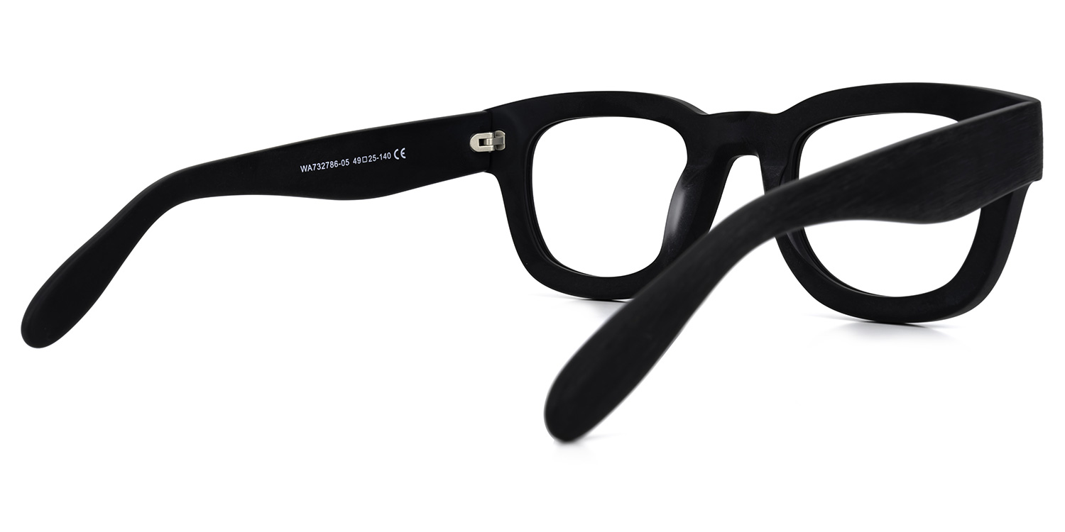 Jalitha Square Black Glasses3
