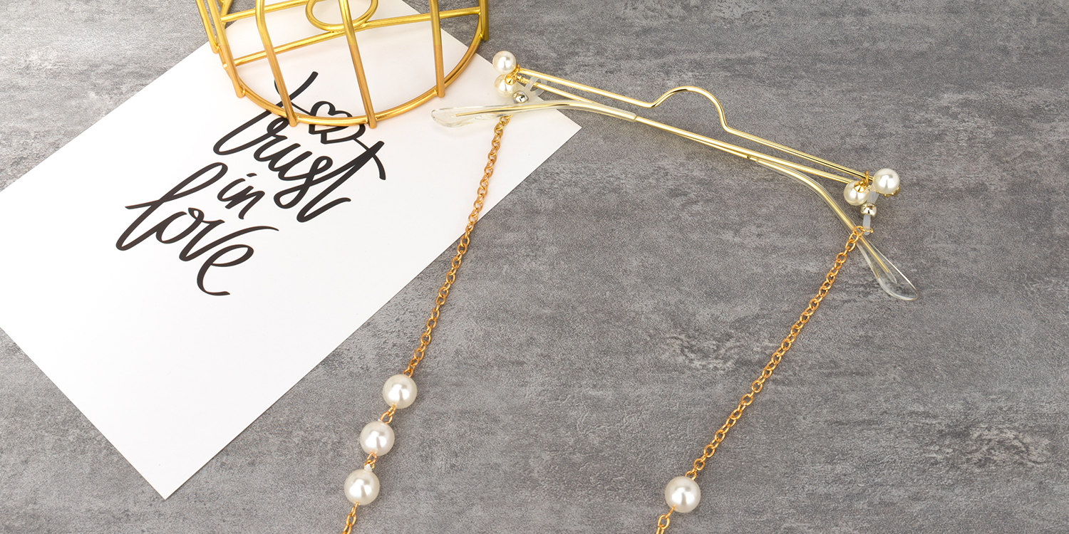 Vintage Full-rim Gold Frame0