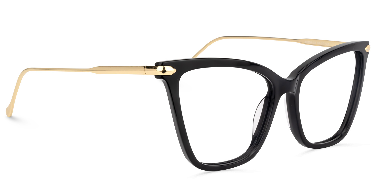 Hilary Butterfly Black Glasses2