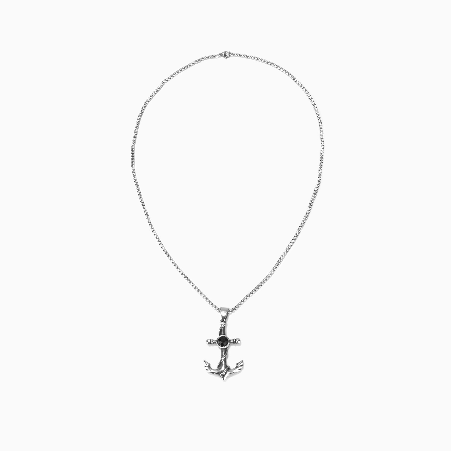 Vintage Silver Pendant Necklace1