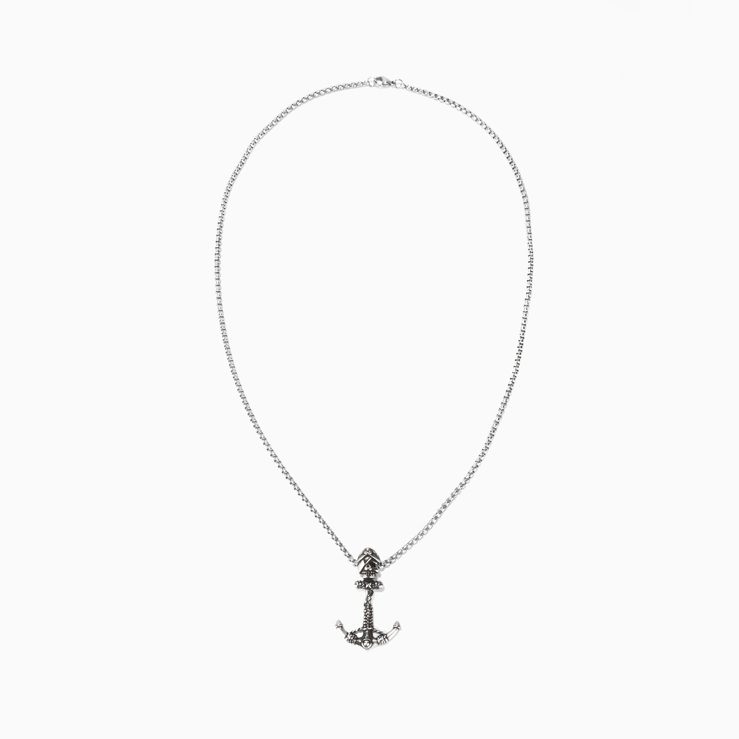 Vintage Silver Pendant Necklace2