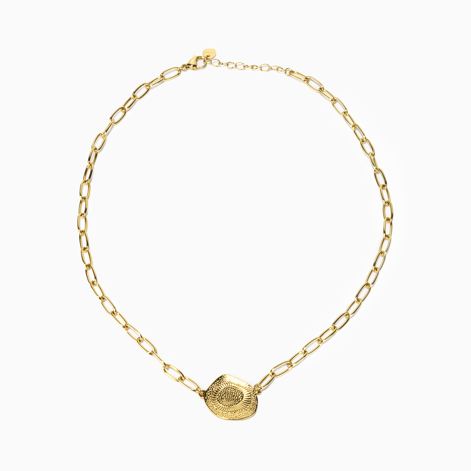 Vintage Pendant Type Gold Necklace0