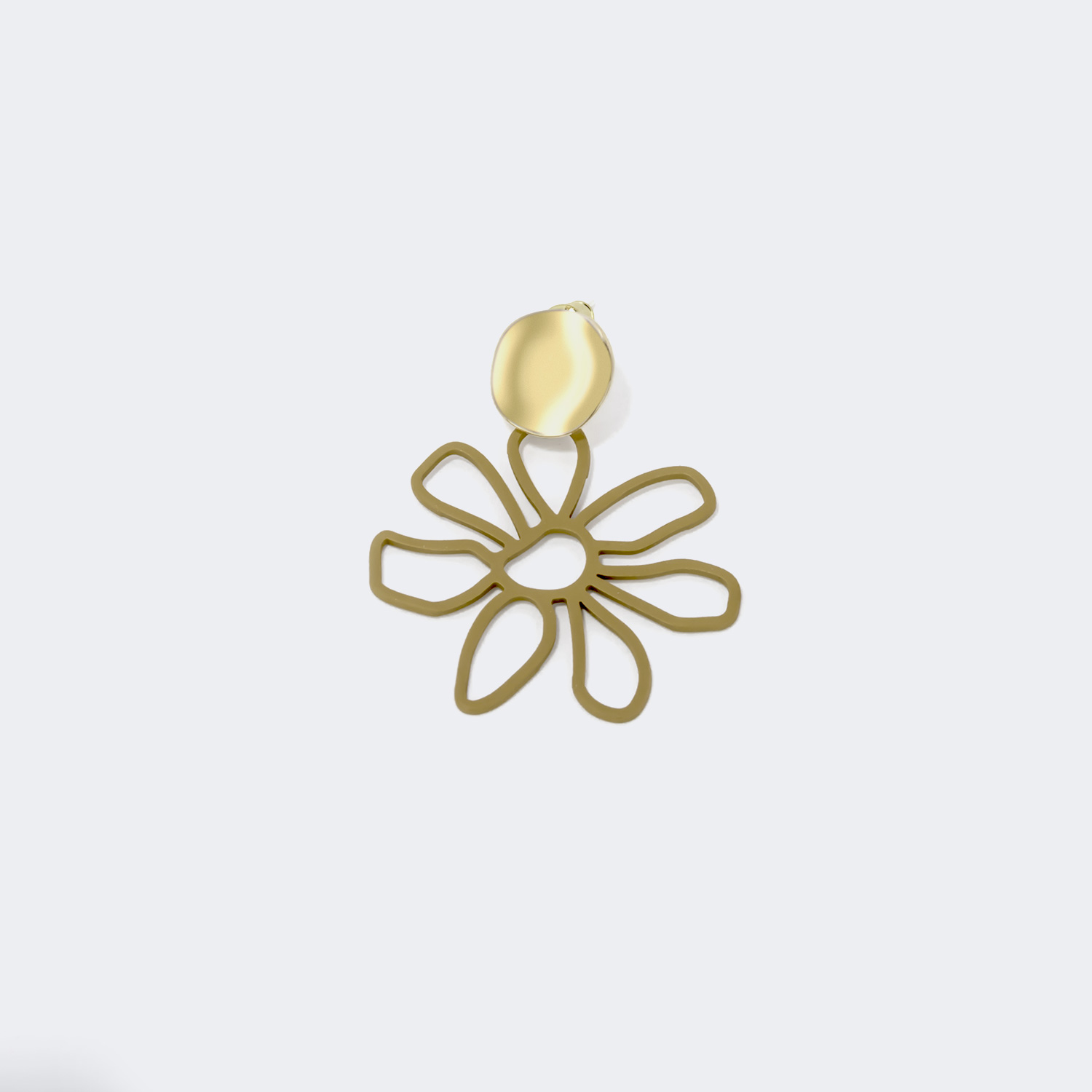 Stylish Hollowed-Out Daisy Earrings2