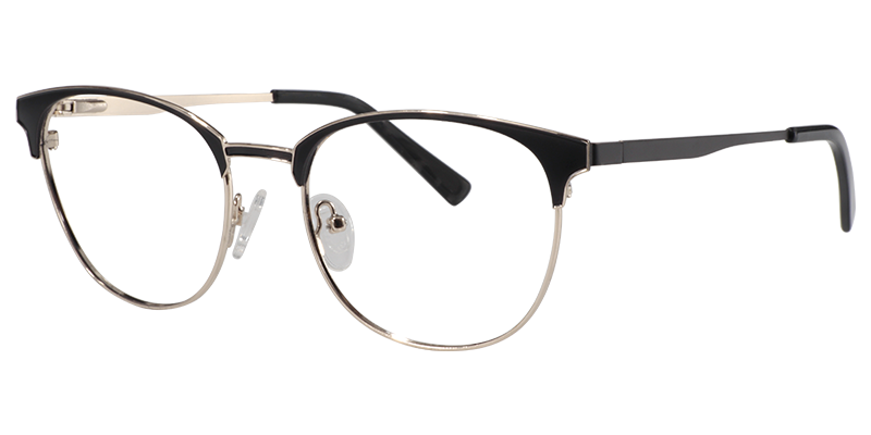 Browline Black Glasses | Zeelool Eyeglasses2