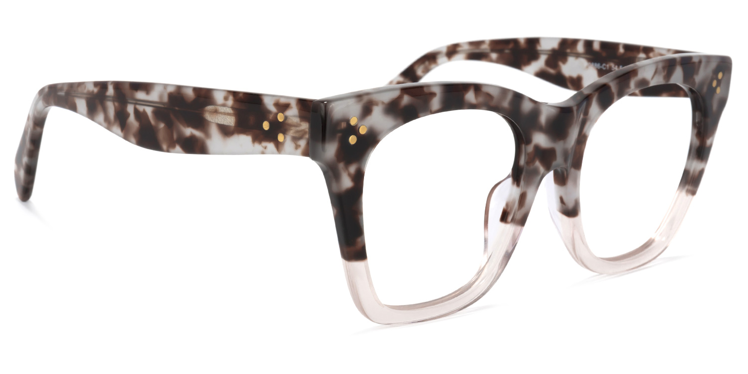 Tandy Rectangle Light-Tortoise Glasses2