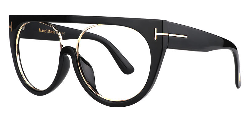 Dante Aviator Black Glasses2