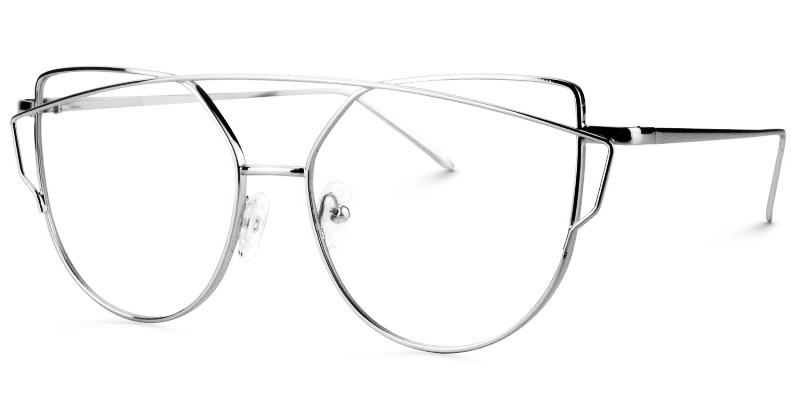 Selina  Aviator Silver Glasses2