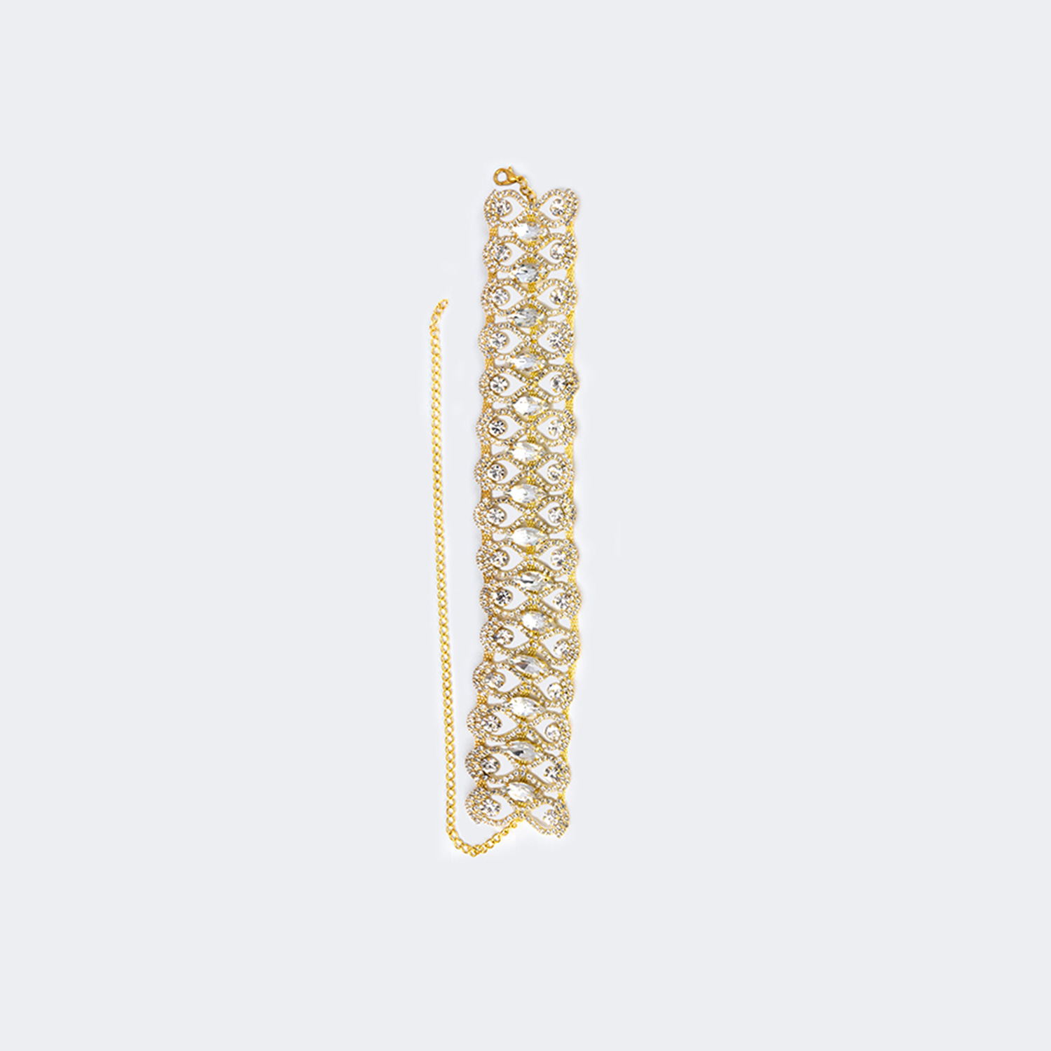 Glaring Occidental Style Gold Necklace1