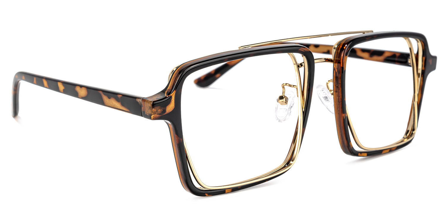 Nellie Aviator Tortoise-Gold Glasses2