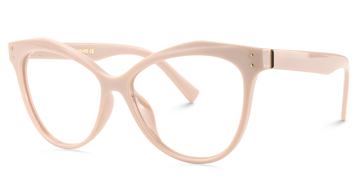 Saul Cateye Pink Glasses4